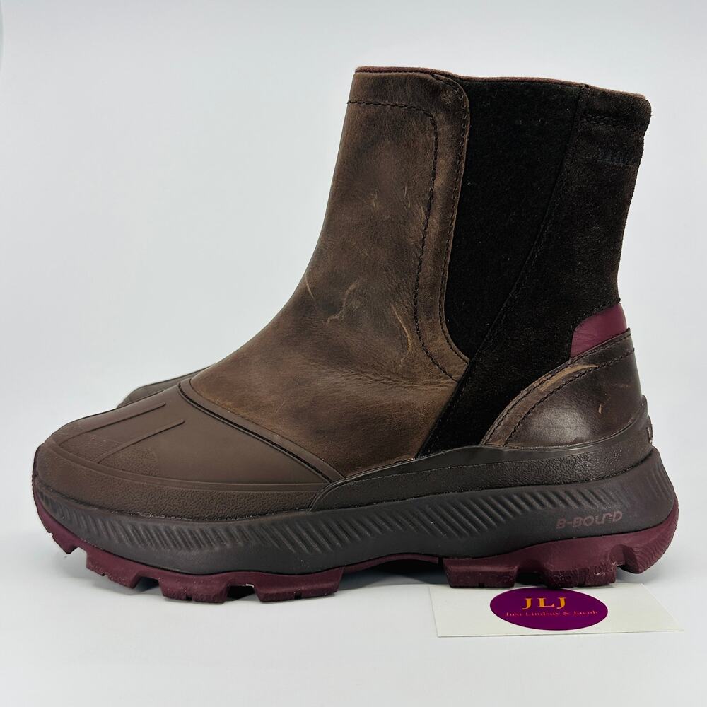 L.L. Bean Womens Storm Chaser 6 Pull-On Waterproof Insulated Boots Size 9.5 Wide - Picture 5 of 11